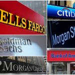 US Banks Under Pressure the Likes of JPMorgan Chase, Bank of America, Wells Fargo, Goldman Sachs...