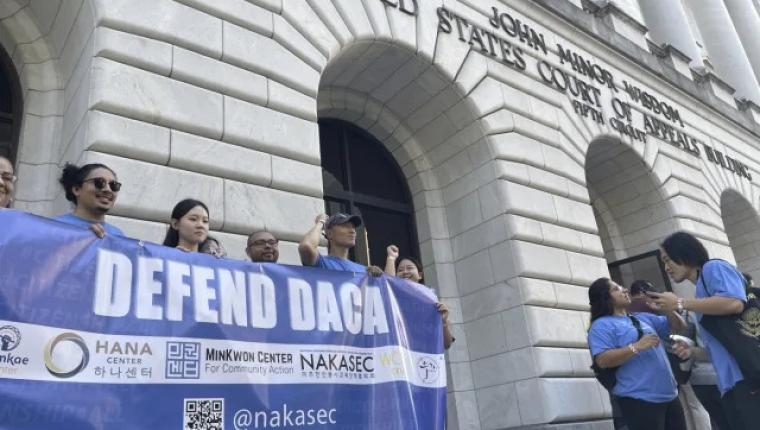 Immigrants Rally in New Orleans for DACA