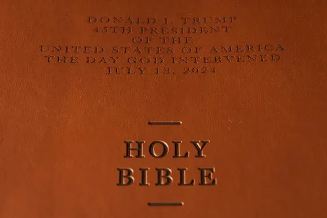 The Controversy Surrounding Trump's 'God Bless the USA' Bible